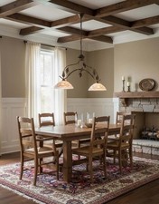 Bilanciere a lampadario classico in ferro battuto 2 luci LGT Solaris