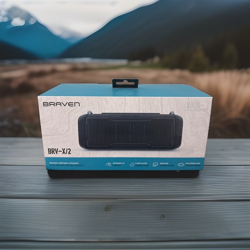 BRAVEN BRV-X/2 WIRELESS BLUETOOTH SPEAKER
