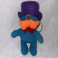 1993 MGM Grand Hotel Blue Man Purple Hat 8  Plush Toy