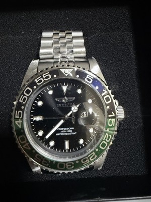  New Invicta Grand Diver 48387 Men's Watch 47mm Steel Black New In Box Fast Ship