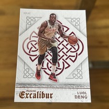 Luol Deng Basketball Card 2015-16 Panini Excalibur #105 Miami Heat