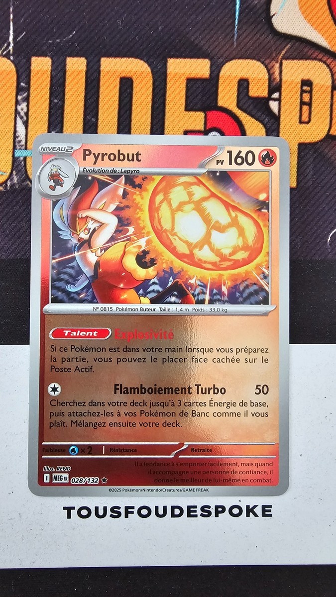 Holo - Pokemon - Épée et Bouclier de Base - Pyrobut 35/202