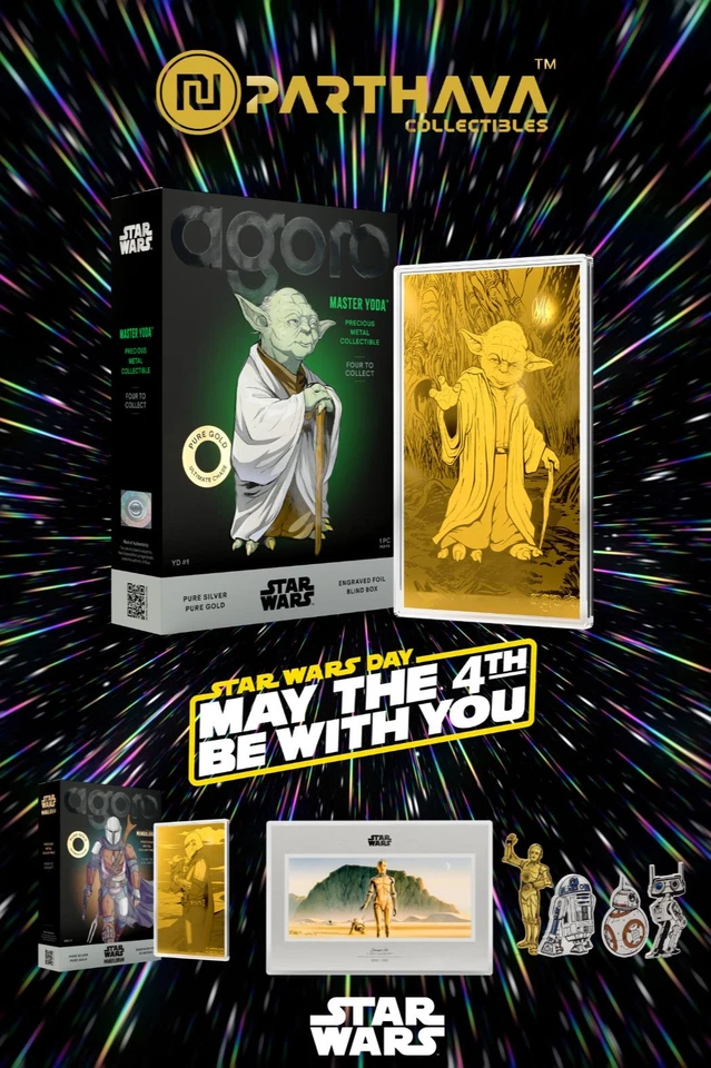 Star Wars Day LIVE | Pure Silver & Gold Drops + Rare Finds