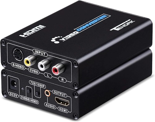 RCA Composite & S-Video to HDMI Converter 720P/1080P for Retro Gaming - Picture 3 of 10