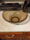 Vintage Pyrex Glass 4 L/4 Qt Large  Brown Nesting Mixing Bowl #326 USA