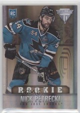 2013-14 Titanium Rookie Draft Position Number 25/28 Nicholas Petrecki Nick 0k70