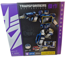 Transformers Masterpiece MP-02 Soundwave TRU Exclusive 2013 Complete w  Cassette