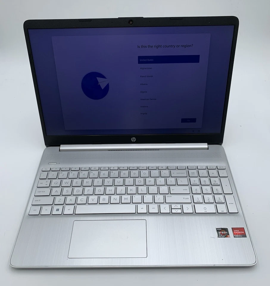 惠普笔记本电脑 15-EF2040TG 15.6 英寸 AMD 锐龙 3-3250U 12GB DDR4 256GB 固态硬盘 银色 C/Dent — 第 3/4 张图片