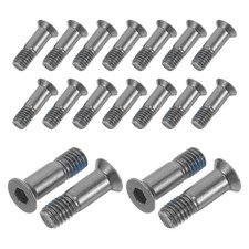 20 Pcs Rear Derailleur Guide Wheel Screw Crank Screws for Bike Cranket