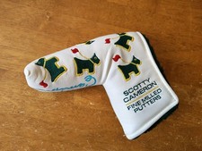 Scotty Cameron 2007 Masters Augusta Green Dancing Dogs Headcover -SC Auto *READ