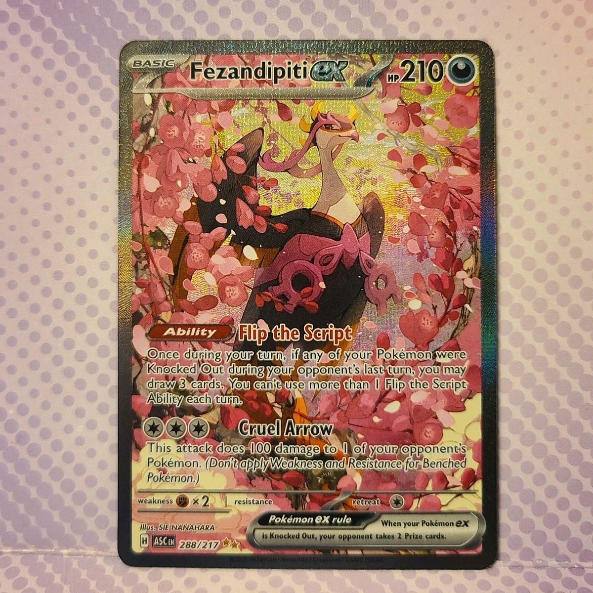 Fezandipiti ex 288/217 Me: Ascended Heroes SIR. Good Centering | eBay Fezandipiti ex 288/217 Me: Ascended Heroes SIR. Good Centering | eBay
