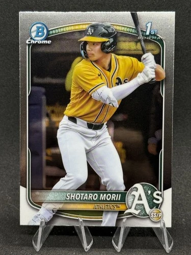 2023 Bowman Chrome #BCP-170 Shotaro Morii SS/1st Athletics