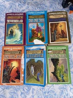 Thomas Covenant Complete 1st/2nd Chronicles /1sts  Stephen R. Donaldson  Good