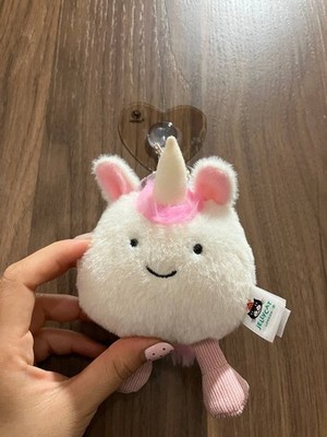 Jellycat Unicorn Plush Bag Charm Keychain Soft Cute Gift Collectible - NWT 2026
