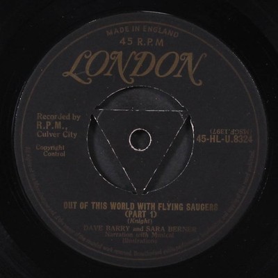 DAVE BARRY & SARA BERNER: out of this world with flying saucers / part 2 LONDON