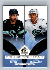 Jordan Eberle / Jaden Schwartz 2022-23 SP Authentic #C-25 Collaborations