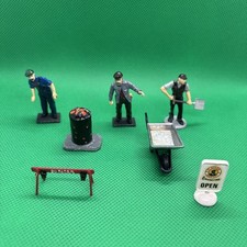 Job Lot Metal figures, accessories, 40mm scale, Duncan, Kingfisher, etc.
