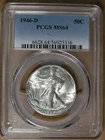 50c 1946-D Liberty Walking Silver Half Dollar PCGS MS64 Denver Mint * AvenueCoin