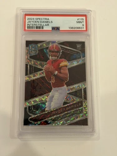 2024 Panini Spectra - PSA 9 MINT Rookies Jayden Daniels #115 Interstellar /60
