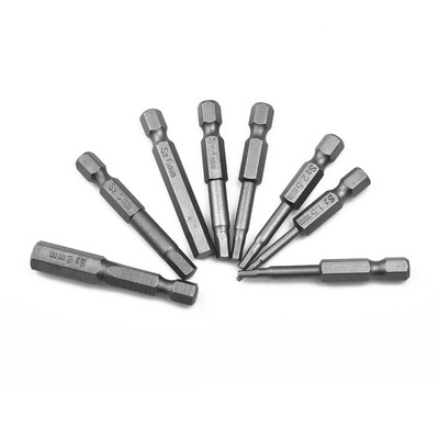 8Stk Imbusschlüssel Innensechskant Bit Satz Hex1,5-8Mm Kant Für Akkuschrauber