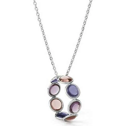 Collane e pendagli di bigiotteria maglie grigi in acciaio