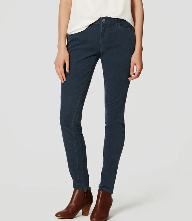 Ann taylor loft hotsell modern skinny corduroy