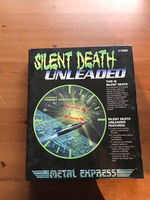 Sealed Vintage SILENT DEATH UNLEADED METAL EXPRESS #7000 