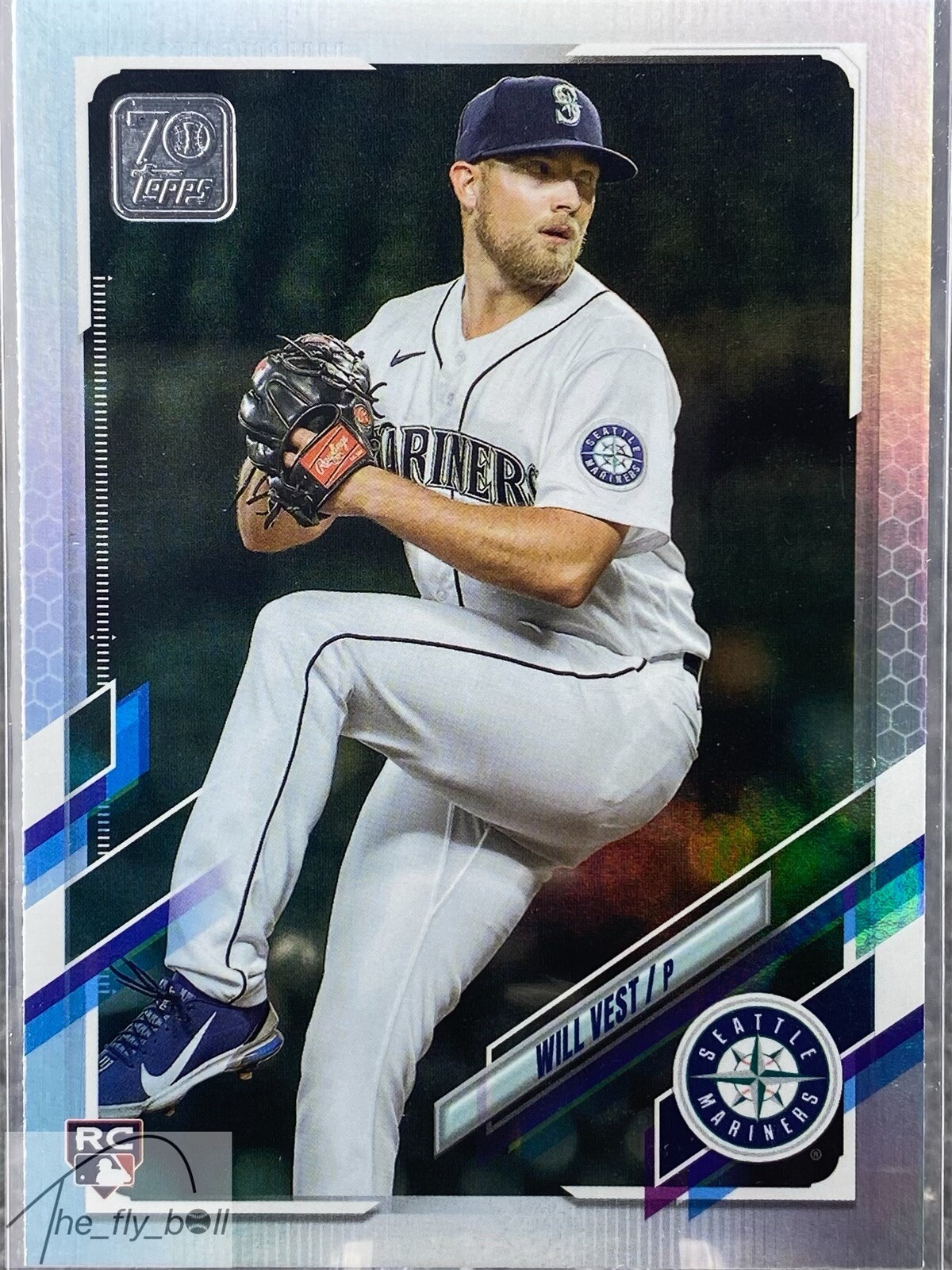 2021 Topps Update RC Rainbow Foil #US3 Will Vest