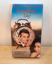 Groundhog Day BRAND NEW SEALED VHS 1993 Bill Murray Harold Ramis Andie MacDowell
