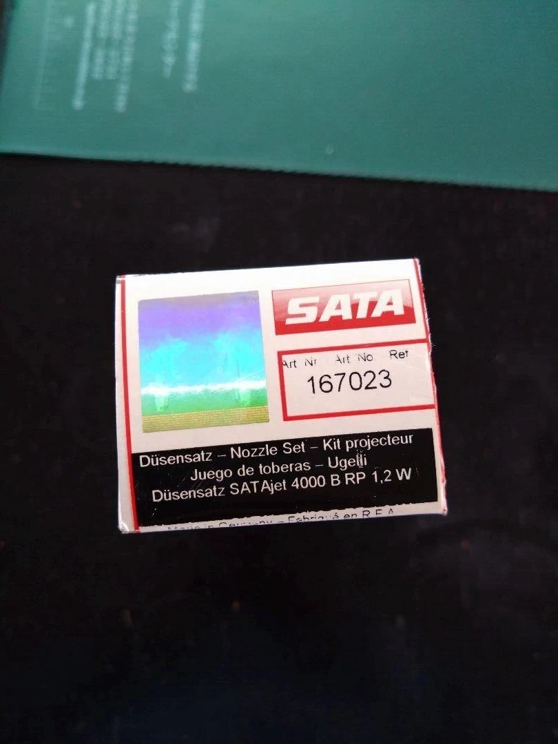 SATA jet 4000B RP 1.2 W Nozzle Set New | eBay