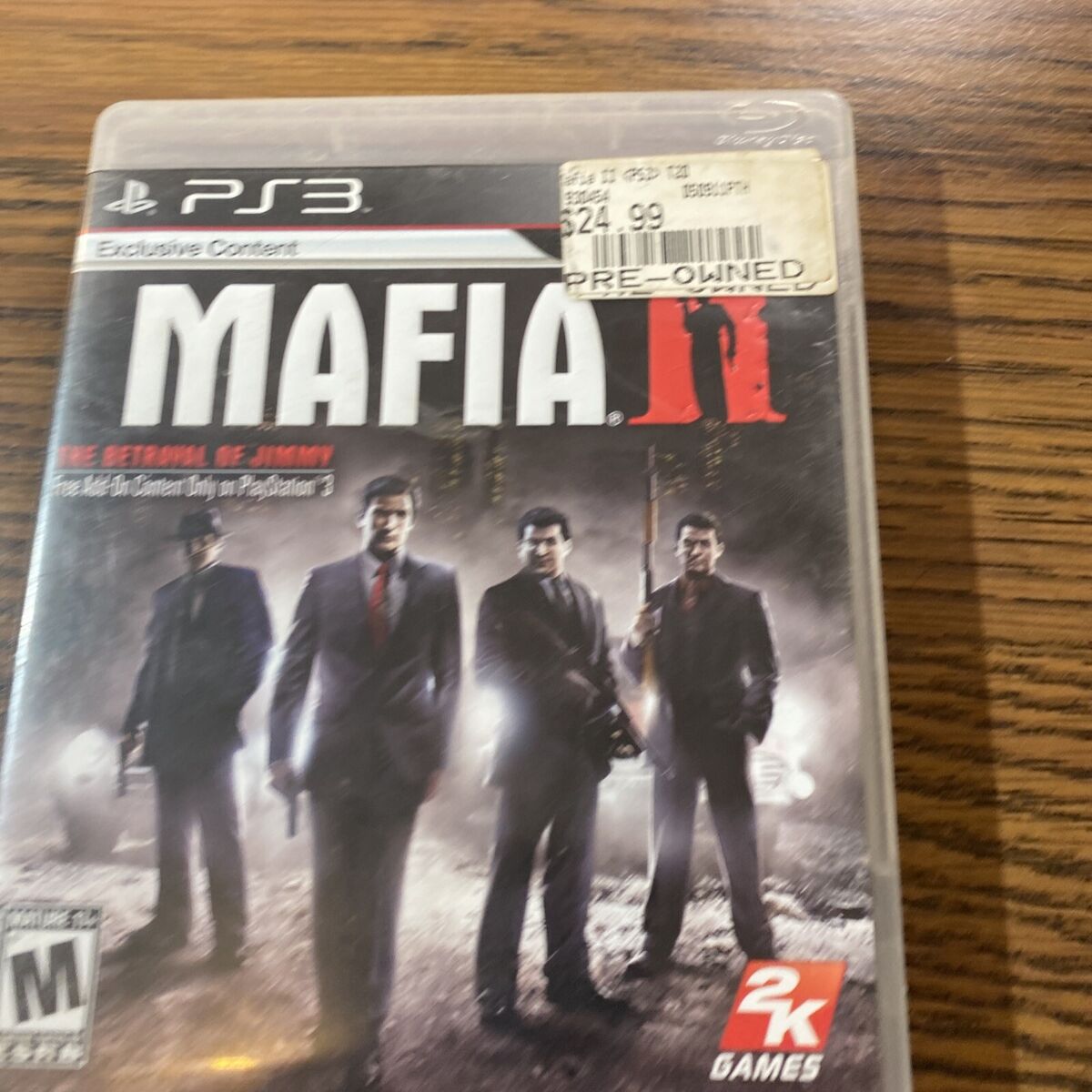 Mafia II 2 Sony PlayStation 3 PS3 Game Complete CIB Tested w/ Map  710425374074