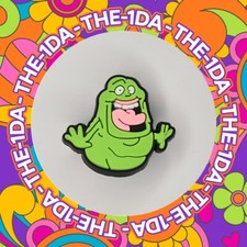 Super Cute Slimer Green Ghost - Charms For Crocs / Shoes - PVC - CUTE - ACTION