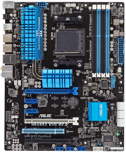 Asus P2B-D Intel 440BX chipset Dual Slot 1 motherboard. FSB 100