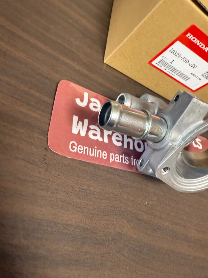 Genuine HONDA OEM CR-V Del Sol CIVIC INTEGRA Thermostat Housing 19320-P30-J00 Foto 2 de 4