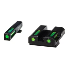 HIVIZ Litewave H3 Tritium/Litepipe Glock 45 ACP/10mm Sight Set GLN329