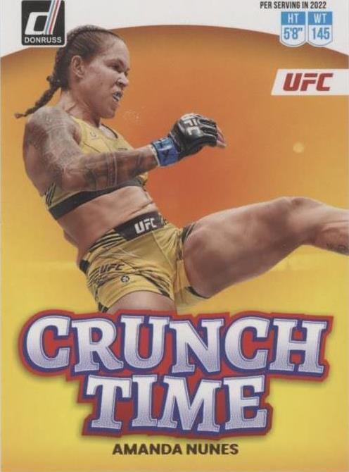 2023 Donruss UFC - Crunch Time Amanda Nunes #16 for sale online | eBay
