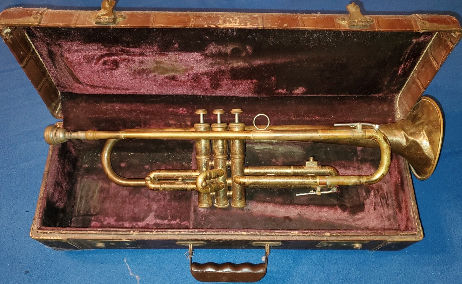 vintage old ambassador trumpet Damaged Needs TLC eBay