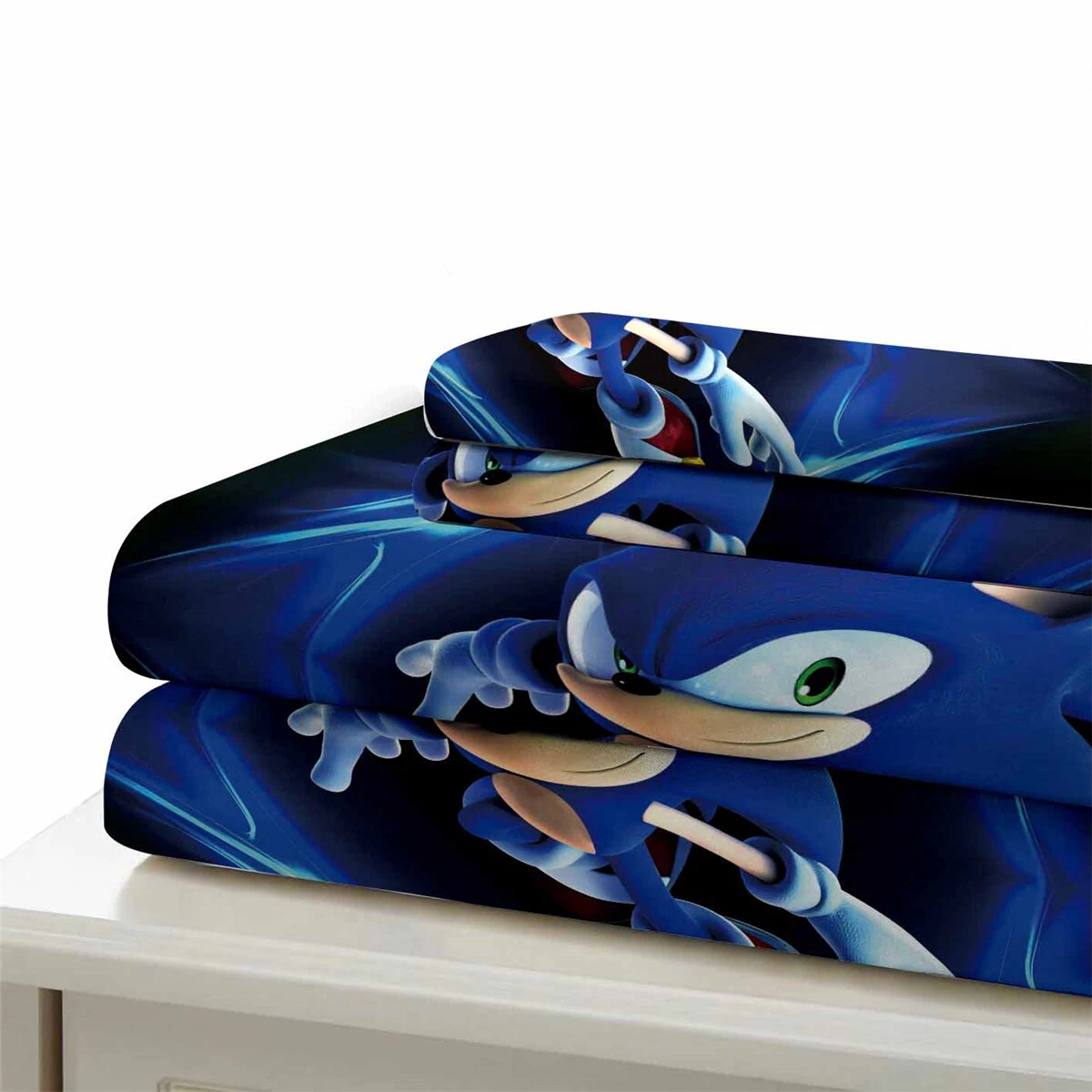 Sonic The Hedgehog Single Double Queen King Bed Quilt Doona Bedding Set