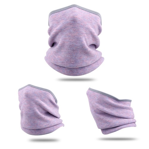 Winter Fleece Neck Gaiter Warmer Windproof Ski Face Mask Cover for Cold Weather - Picture 15 of 22