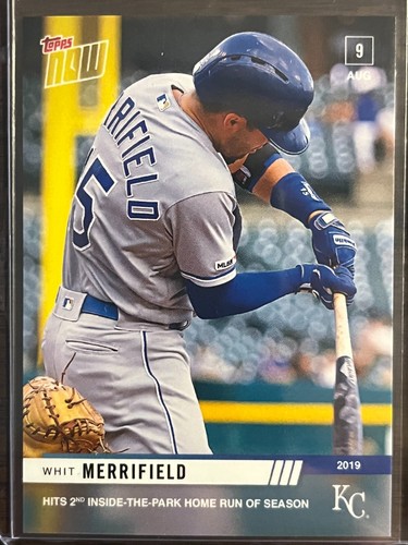 2019 Topps Now 658 Whit Merrifield