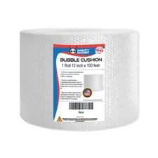 100 feet Bubble Cushioning Wrap Roll Small Bubble 12" Wide Perforated Every 12"