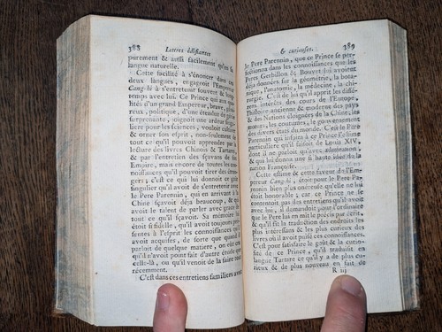 antique book-Edifying letters written from foreign missions-T22-1781-China - Picture 6 of 10