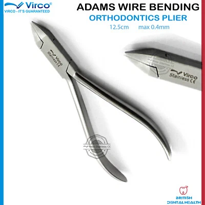 ORTHODONTIC ADAM WIRE BENDING FORMING PLIERS UTILITY FORMING PLIER DENTAL LAB - Image 1 of 2