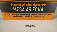 1983 FORD MUSTANG OEM 5.0 SCRIPT EMBLEM