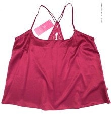 M S B by Boutique Ines Satin  Lace Cami S 8 - 10 M 12 - 14 L 16 - 18 BNWT