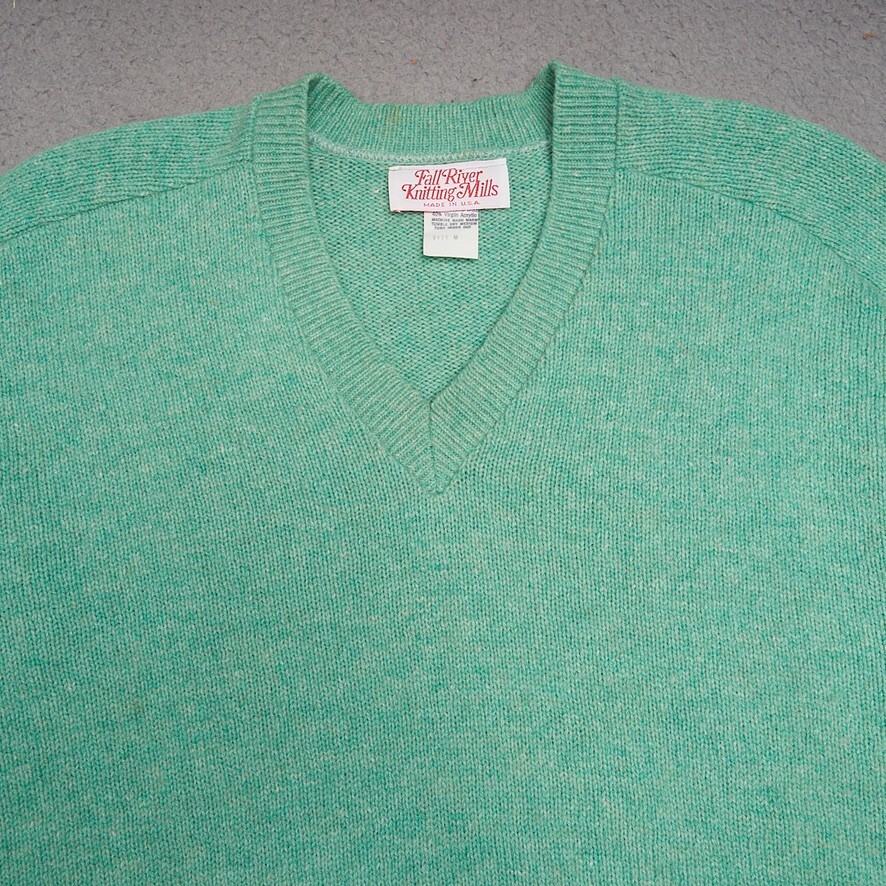 Vintage Fall River Knitting Mills Sweater Shetland Blend Vintage Fall River Knitting Mills Sweater Shetland Blend