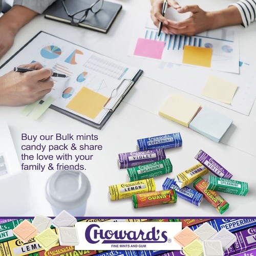 Chowards Mints Variety Pack of 10 - Violet, Spearmint, Peppermint, Guava and ... - Picture 8 of 8