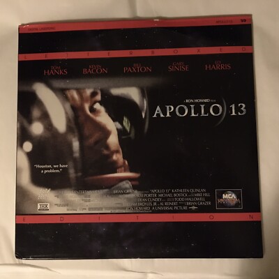 Apollo 13 Laserdisc (1995, Letterboxed, 2 Discs)
