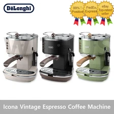 Delonghi Icona Vintage ECOV-311 Espresso Coffee Maker Machine 3Colors AC 220V