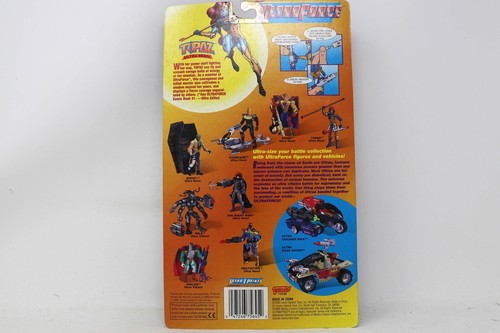 ULTRA FORCE TOPAZ ACTION FIGURE 1995 GALOOB MALIBU COMICS MOC - Picture 3 of 7